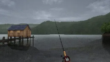 Reel Fishing - The Great Outdoors (EU) screen shot game playing